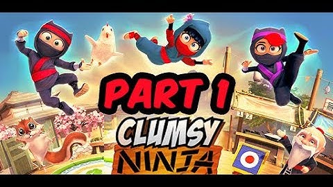 CLUMSY NINJA PART - 01| NINJA GETTING TRAINING | VIDEO FOR KIDS | EUPHORIA ANIMATION GAME PLAY
