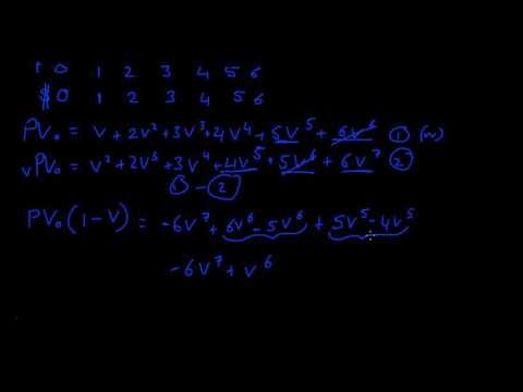 increasing annuity formula