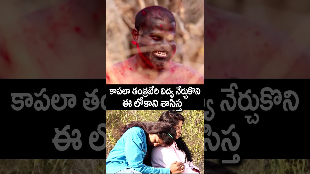 కాపలా తంత్రబేరి విద్య నేర్చుకొని ఈ లోకాని శాసిస్త  | #RajuRaniODayyam Telugu Movie #Shorts | TMT
