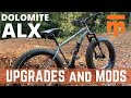 MODIFIED Mongoose Dolomite ALX Fat Tire Bike - Does a Suspension Fork make it good for Trail Riding?