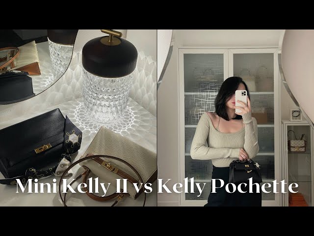 hermes kelly pochette vs mini