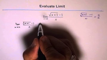 Limit of Square Root Quotient