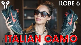 UNBELIEVABLE! Kobe 6 Protro Italian Camo Review, Sizing Tips And Styling Ideas