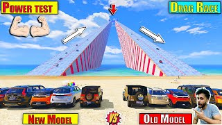 Indian Cars New Model Vs Old Model Snow Uturn Drag Race GTA 5