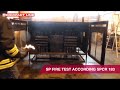 Rotarex Firetec SP Fire Test Compact Line