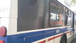Chicago Transit Authority New Flyer D40LF 1694 on Route 52 Kedzie/California