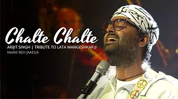 Chalte Chalte Yuhi Koi Mil Gaya Tha - Tribute to Lata Mangeshkar Ji by Arijit Singh | Old Song