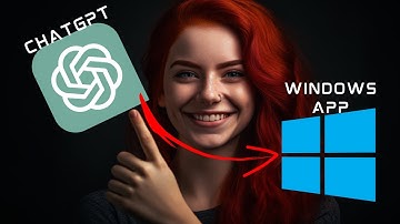 How To Install CHATGPT in WINDOWS (2025). Chat GPT App for Windows 10 & Windows 11!