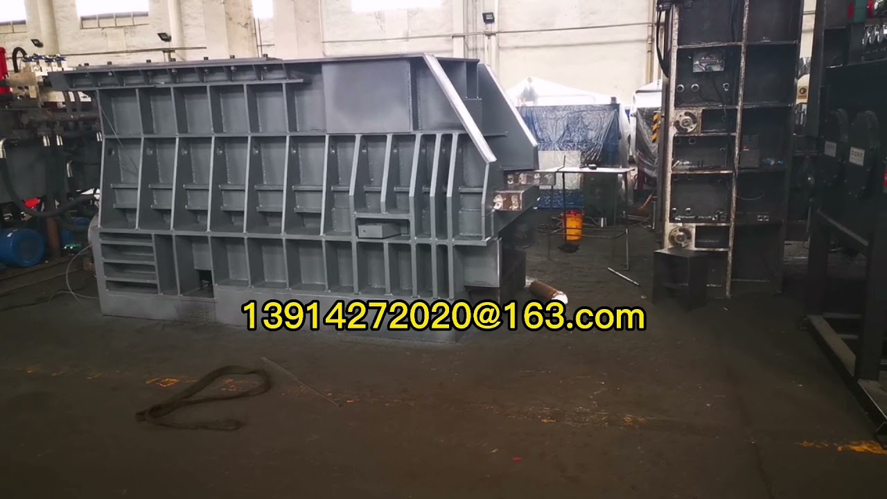 800ton container shear to cut 160 round steel