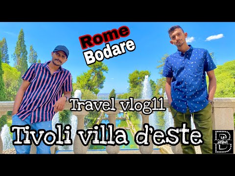 Villa d’este Tivoli- rome italy🇮🇹🍃 (travel vlog 11)
