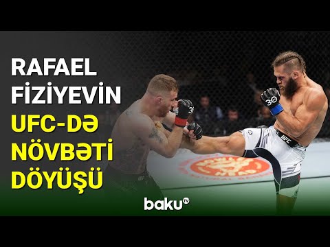 Azərbaycanlı döyüşçü Rafael Fiziyev növbəti görüşünə çıxıb - BAKU TV