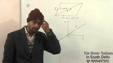 Show that the direction cosines of a vector equally inclined to the axes OX, OY and OZ are