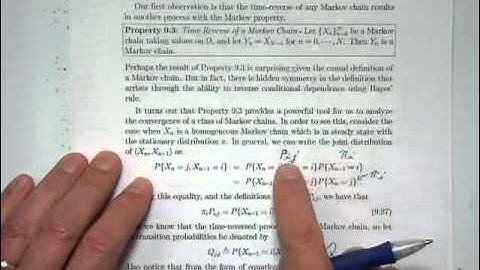 Lecture 31 -- Markov Chains and HMMs (Chapter 9.5): Properties of Markov Chains