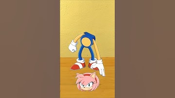 GUESS SONIC REAL HEAD WITH AMY SONIC SHADOW in GARRYS MOD