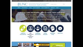 Introduction to the Laboratory Safety Plan