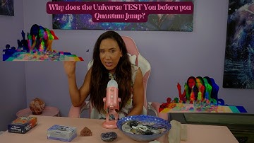 Why does the Universe TEST You before you Quantum Jump?