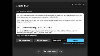 .md to .pdf exporter | AI response to manual PDF export tool | Bangla