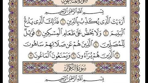 سورة الماعون بصوت الشيخ وديع اليمني