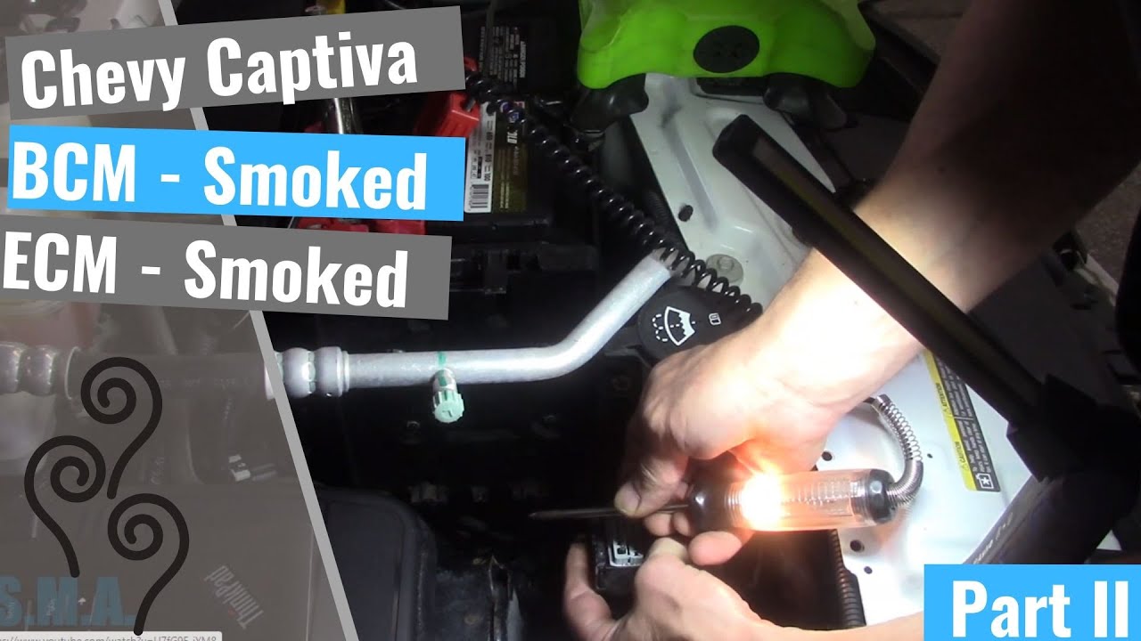 Chevrolet Captiva: Bad Bcm And Ecm!? Part Ii - Youtube