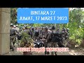 BINTARA 27 #kemarin || Pusdik Brimob Watukosek || Siswa Bintara Polri || Bintara 2023 #brimob