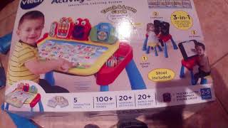 Day 4-5 Unboxing the VTech Touch And Learn Activity Desk| 7 Days Of Holidays With Forbes