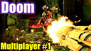 Doom 4 (2016) Open Beta Multiplayer Gameplay #1 (PS4 1080p)