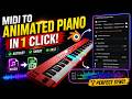 Blender MIDI Piano Animator: CSV to Auto-Keyframes Tutorial