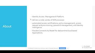 Introduction to Sailpoint | Sailpoint Online Training | Sailpoint Tutorials | Cloudfoundation