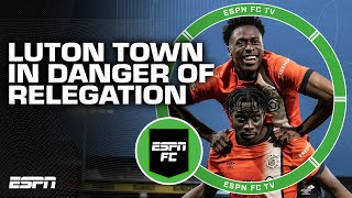 MISSED OPPORTUNITY for Luton Town 😬 Discussing Premier League relegation battle | ESPN FC