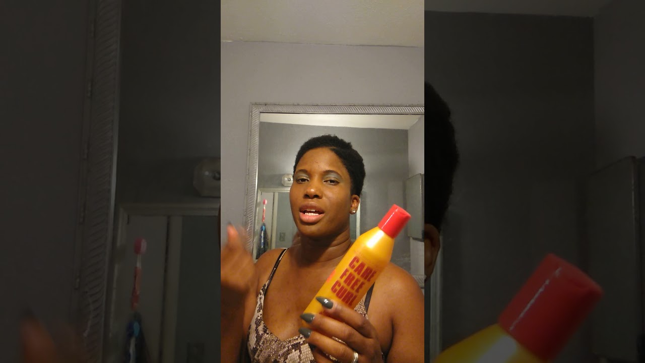 Dry Natural Hair Solved Care Free Curl Gold Instant Activator