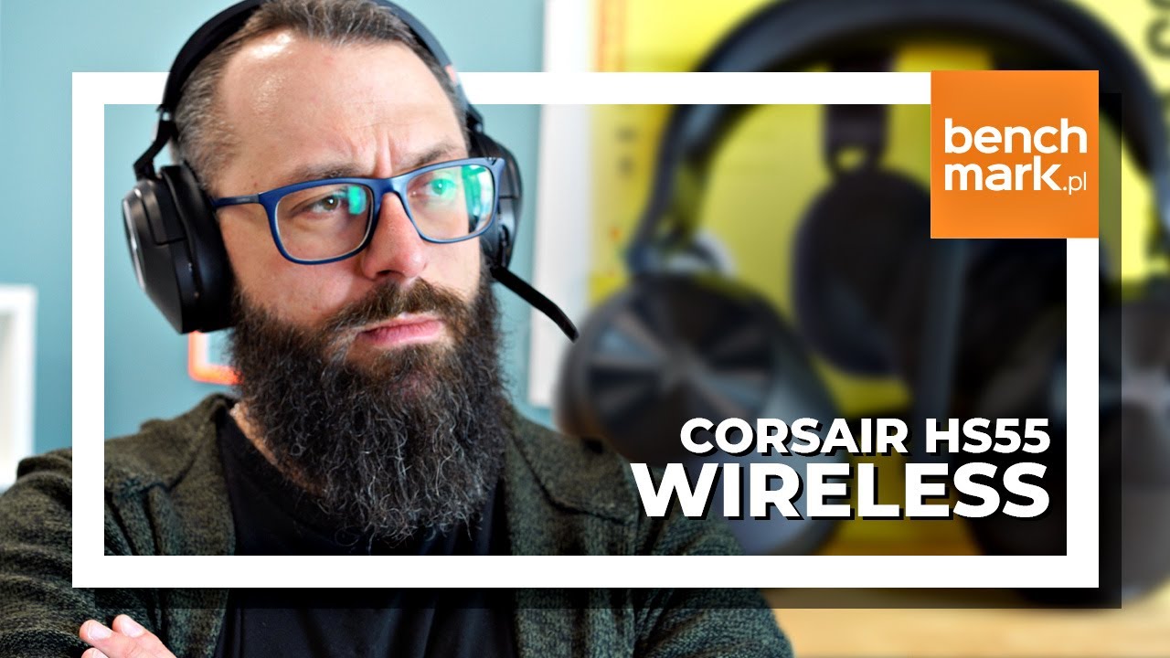 Słuchawki bezprzewodowe Corsair HS55 