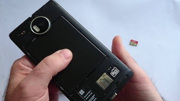 install micro sd card into lumia 950 xl