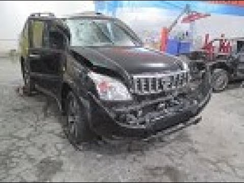 LAND CRAUSER  PRADO Кузовной ремонт в Армении/ Body repair in Armenia