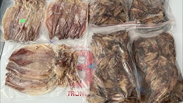 Mực Khô Và Râu Mực Phú Quý