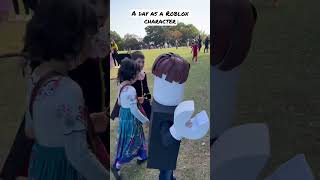 When Your Kid Need A Roblox Costume And You Have To Make It