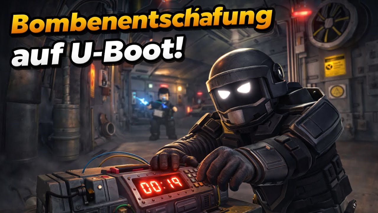 Bomben Entschärfung auf U-Boot? Special Forces Simulator |Roblox