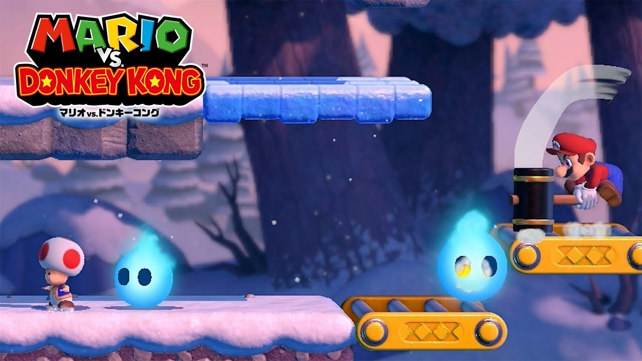 マリオvs.ドンキーコング】part11 - W6ツルツルマウンテン（1～4