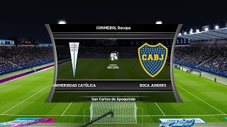 PES 2020 - Liga Master #47 - Universidad Católica vs. Boca Juniors - Ida - Recopa Sudamericana