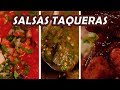 SALSAS para TACOS PERFECTOS 3+1 | TOQUE Y SAZÓN
