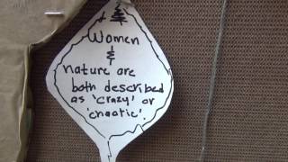 Eco Feminism Display At Portland Community College