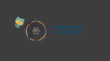 Atom Editor Live Preview