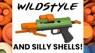 The Wildstyle Shell Fed Nerf Shotgun Pistol, and Silly Shells, are RELEASED! #Nerf #3dprinting