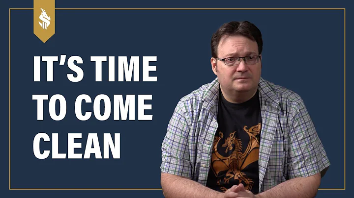 It's Time to Come Clean  Brandon Sanderson