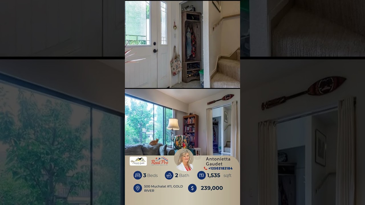 Check out my listing
Address: 500 Muchalat Unit #11, Gold River, British Columbia V0P1G0