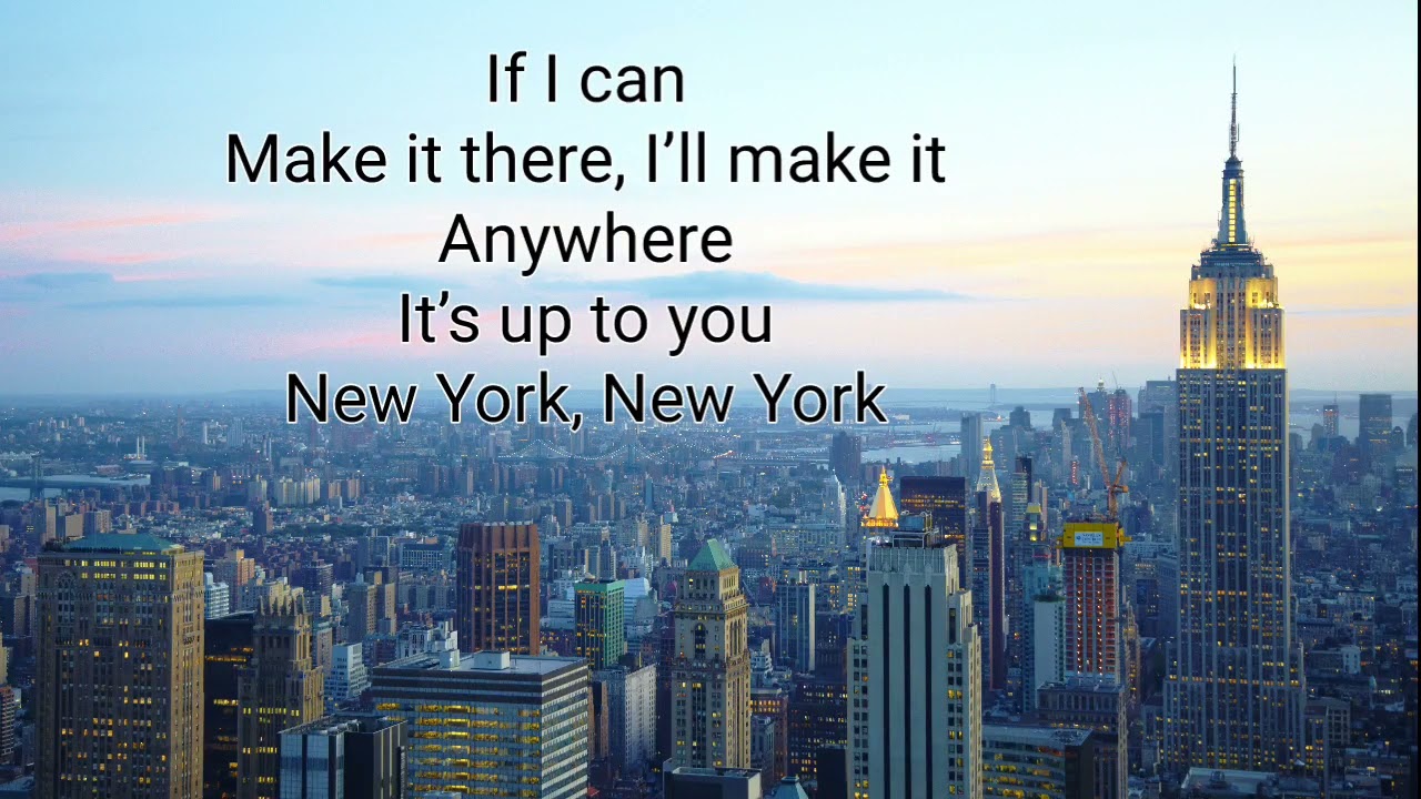 New York, New York - Dennis Van Aarssen (Karaoke)