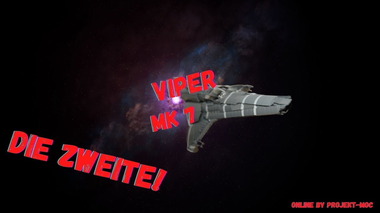 Viper MK7 Kampfstern Galactica das MOC von Project-MOC