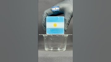 GUESS the final color. 🇦🇷 Ice melt #colormixing #satisfying #oddlysatisfying #relaxing #asmr