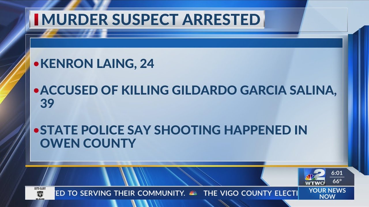 Indiana State Police arrest murder suspect in North Carolina - YouTube