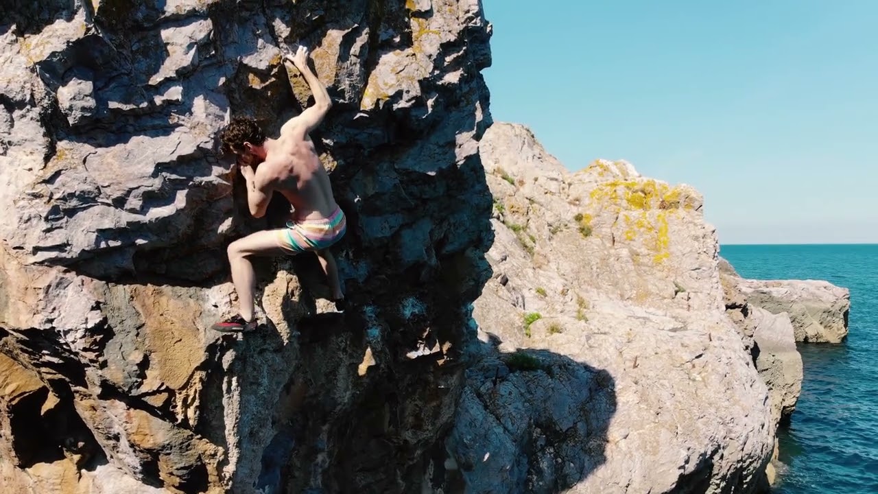 Arapiles, Oh Arapiles (7a+) - Long Quarry Point, Torbay Deep Water Solo