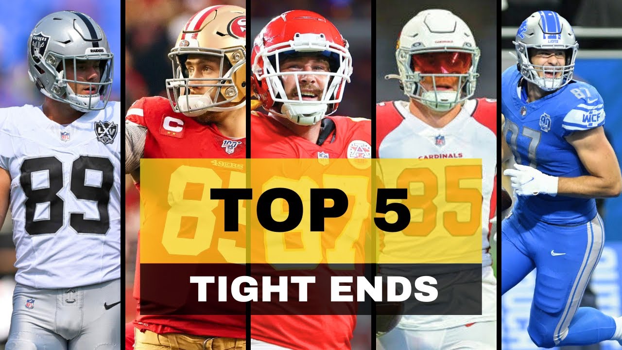 Dead End Sports Top 5 Tight Ends in the 2025 NFL Season